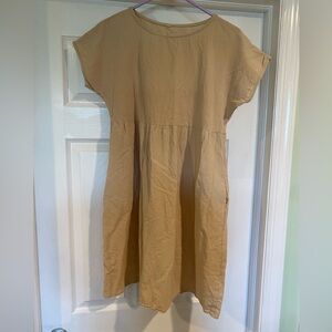 Tan Dress Size M